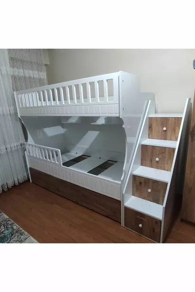 Atlantic White Bunk Bed