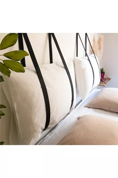 Boutique-Hotel Bettgestell mit Kopfteil und Nachttisch-Set Hotel Günstiges Design-Schlafzimmermöbel Nachttisch