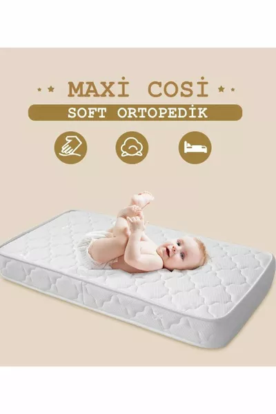 Matelas à ressorts orthopédique Maxi Cosi Sweet Cotton Cm Matelas à ressorts orthopédique de luxe Cotton