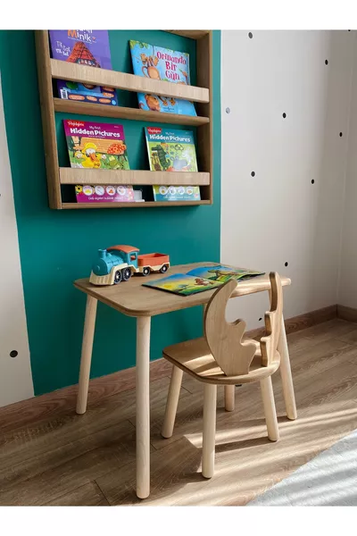 Montessori Activiteit Kinder Speeltafel Stoel Kleur- en Activiteitentafel 1 Tafel 1 Stoel