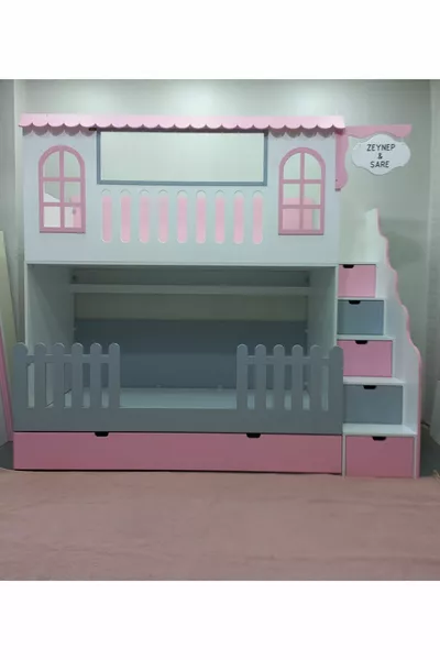 ILICA LETTO A CASTELLO CON LETTINO