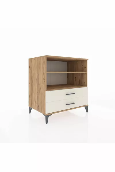 Kronos Dressoir 2 Planken 2 Lade Den-Hardsteen