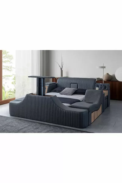 Sunshine TV Modular Massage Smart Bed Anthracite