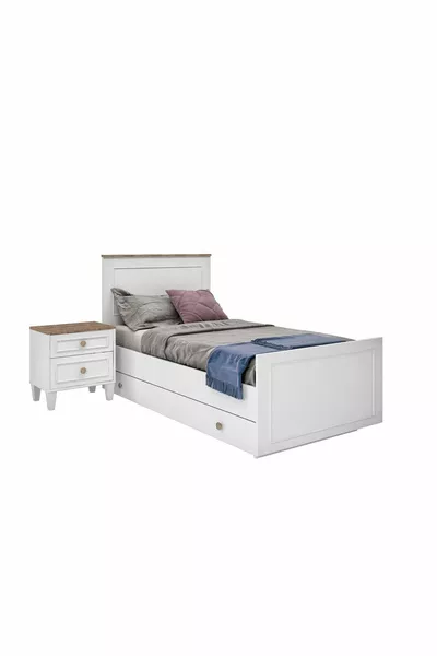 Smart Bed with Headboard (%mdf)