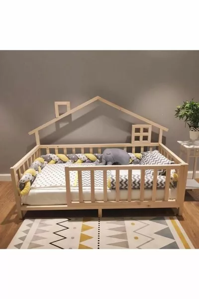 Montessori Natural Baby and Children's Bed