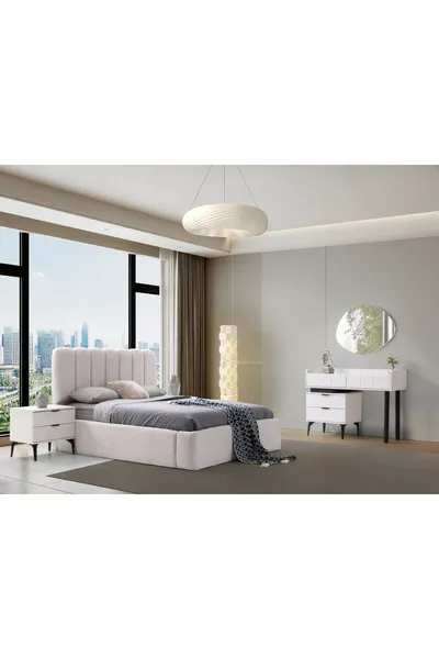 Houston Yatak Odası Takımı % MDF | Ücretsiz Teslimat ve Kurulum