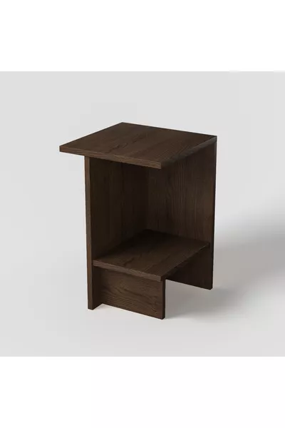 Rio Chest of Drawers | cm - 2-Shelf Walnut Color
