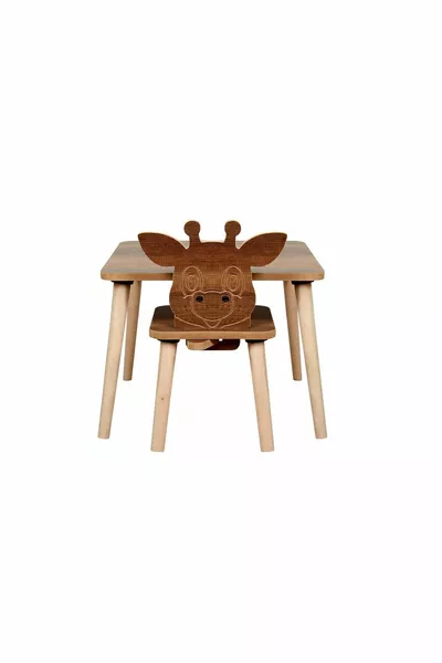 Children's Play Activity Desk Set Giraffe Theme