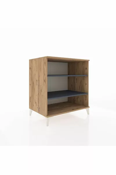 Kronos Dresser 2-Shelf Pine-Anthracite