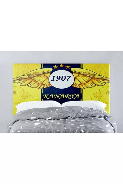 Yellow Navy Canary Bazaa Head Cover