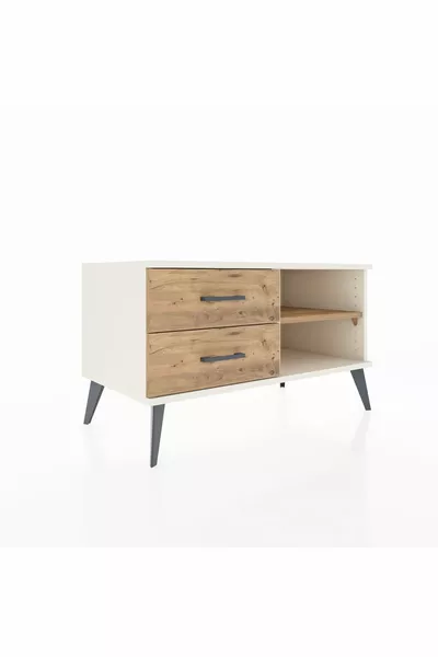 Hyperion Dressoir Met Eén Plank En 2 Lades Agaat-Plant