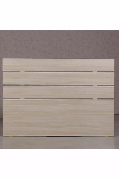 Huga Dubbel Persoons Eiken Houten Bed Hoofdeinde lk / Cm Boxspring Hoofdeinde
