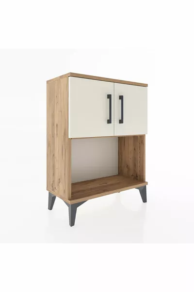 Arges Lade 2 Planken 2 Deuren Den-Hout-Achatsteen
