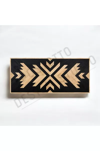 Nordwood Holz Doppelbett Handgefertigtes Kopfteil/Bettrahmen