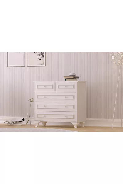 Lina Country Multifunctionele Ladekast met 5 Lades