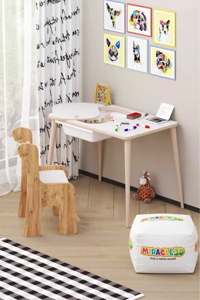 Kinder Speel Activiteit Bureau en Stoel, Activiteitentafel