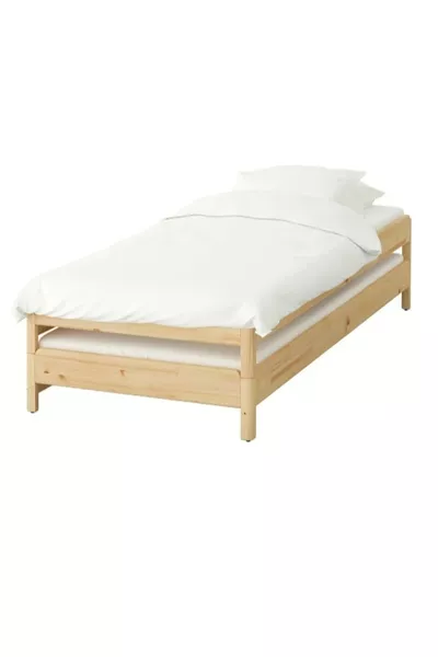 Bett mit Schubladen Kinderbett Holzbett Montessori Bett Organisches Unisex