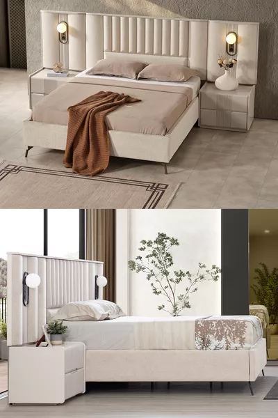 Ensemble de chambre à coucher Akra