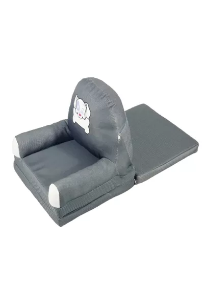 Seggiolino Pieghevole per Bambini/Bebè Sedia Lettino Portatile Grigio/Dalmata