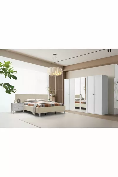 Folt White 6 Kapılı Yatak Odası Takımı