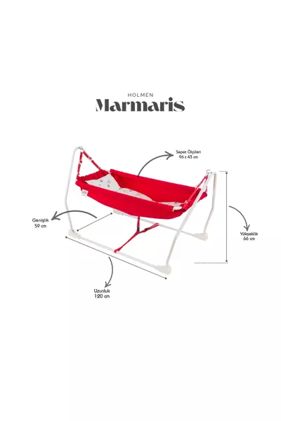 Marmaris Baby Hammock - Red