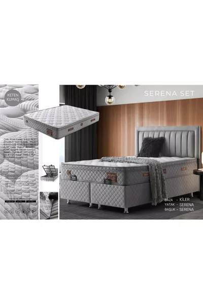Set Letto con Contenitore Seraba