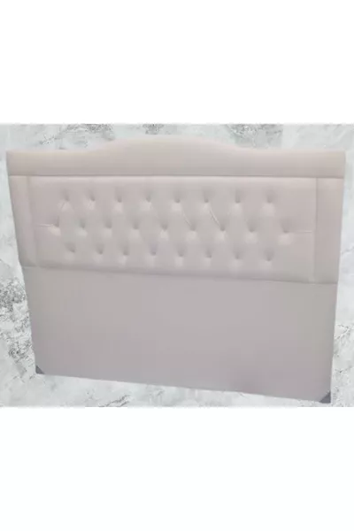 Titolo DK Doppia  Modello Tessuto in Pelle Sintetica Colore Crema Fatto a Mano