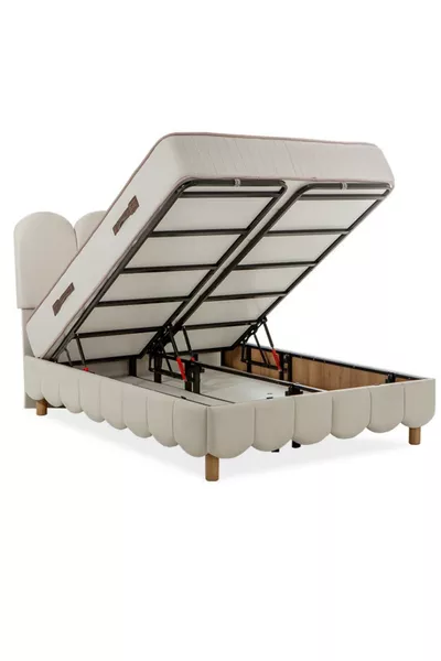 Eco Bohem Bedset / Bedframe + Hoofdeinde + Matras