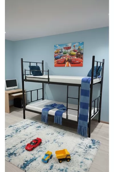 Modern Ranza, Güneş Ranza, Metal Ranza, Ayrılabilir,  Cm Siyah Ranza