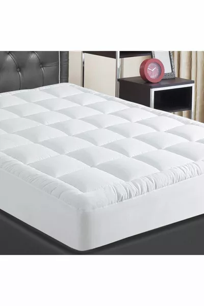 Fitted gesteppte Schlafunterlage gr, % Mikrobabypapier Baumwollstoff, silikonisierte Faser