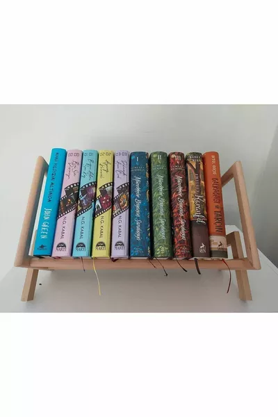 Wood Master % Beech Natural Desktop Bookshelf