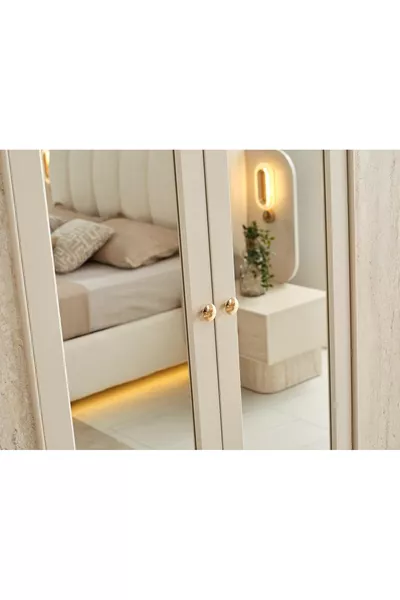 ENSEMBLE DE CHAMBRE À COUCHER ADALAR EN MDF