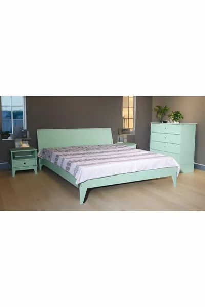 Aydos MDF Karyola, Şifonyer , Komodin Takımı , Yeşil