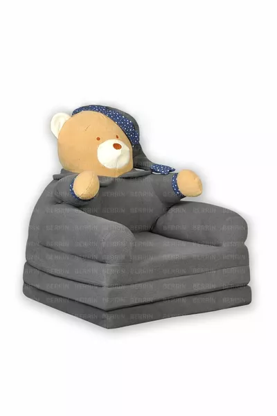 Seggiolino Pieghevole Portatile in Pile per Bambini, Letto per Bambini, Apribile, Lavabile, Ventilazione Nascosta