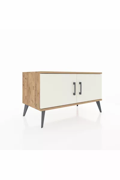 Hyperion Dresser 2-Shelf 2-Door Pine-Driftwood