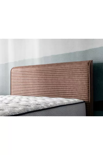 Bosetti Einzelbett Kopfteil Braun Cm x Cm