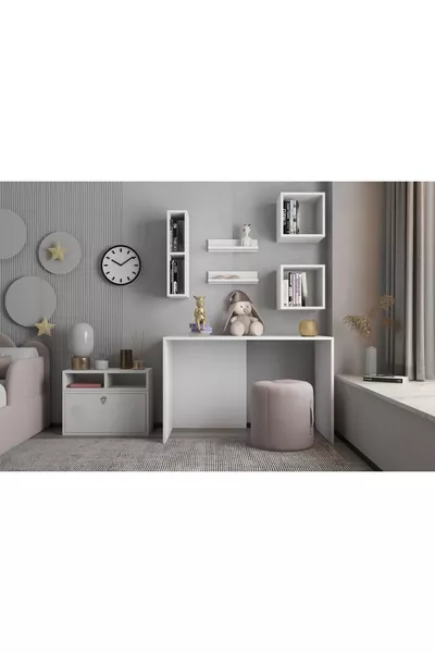 Ensemble de rangement modulable pour chambre d'enfant – 