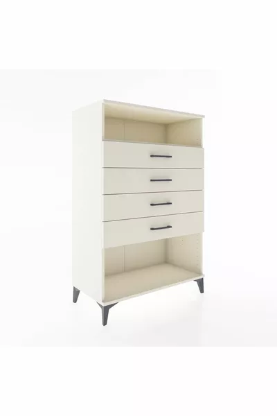 Hyperion Kast Enkel Plank 4 Lades Agaat-Agaat