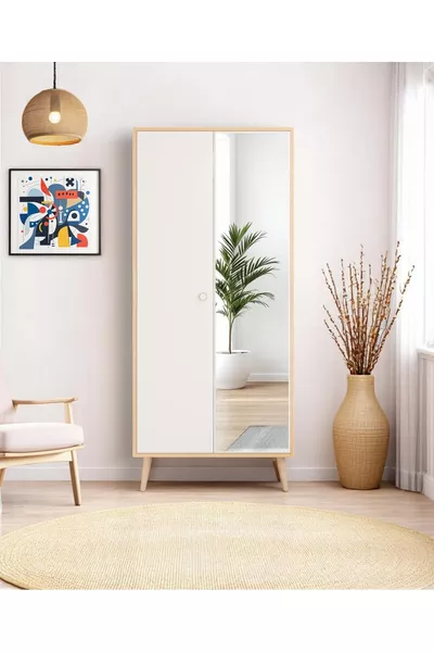 Armoire Aden Aynalı / Armoire à vêtements / Armoire à deux portes