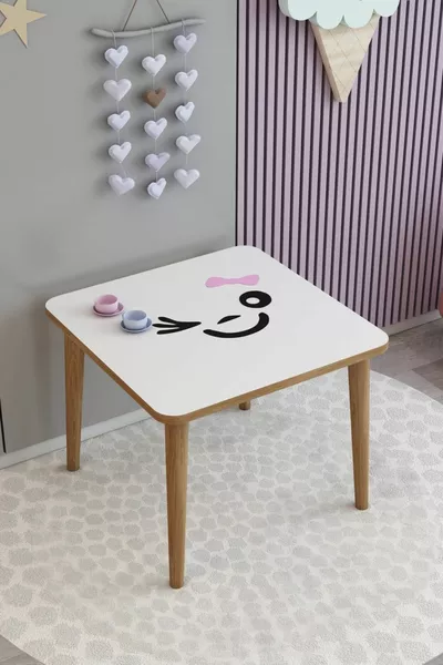 Ensemble Table et Chaise pour Enfant Table d'Activité Table de Jeu 1 Chaise 1 Table