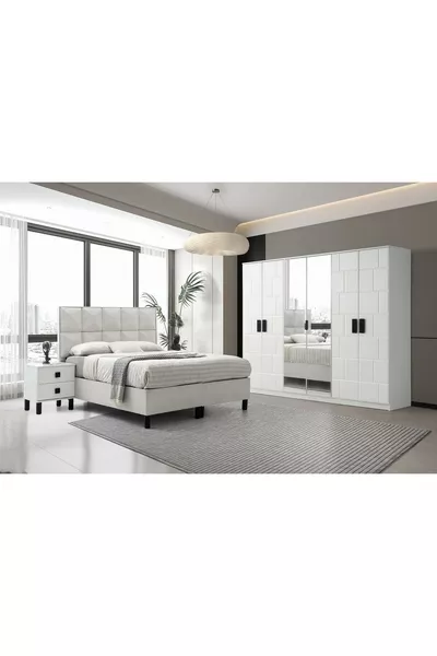 Erciyes % MDF Yatak Odası Takımı % MDF | Ücretsiz Teslimat ve Kurulum