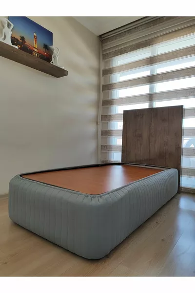 Design Sonne Linen Bed Base Edge Cover