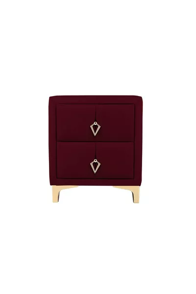 Comodino Harmony Gold, a due cassetti