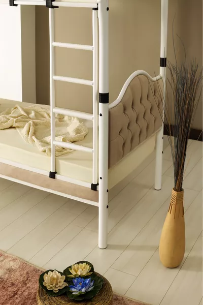 Melis Double Metal Bunk Bed and Bed Frame