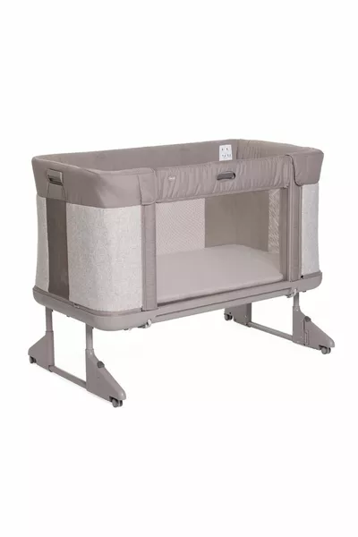 me Forever Co Sleeping Cot Almond