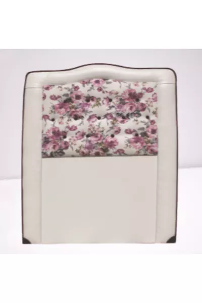 Titel ALC KARDELEN Gepolsterter Baby Face Stoff mit rosa Blumen  cm Handgefertigt