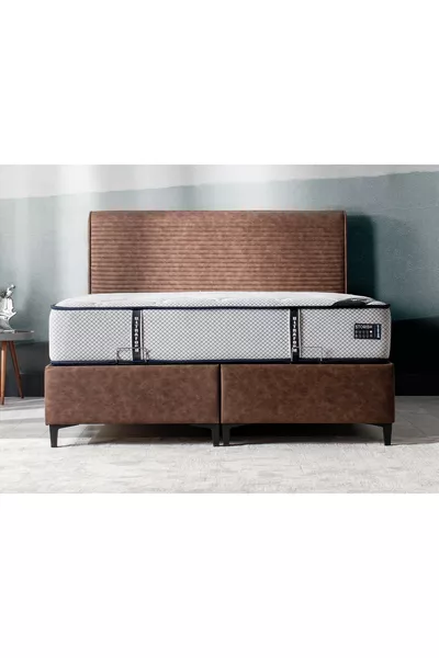 Bosetti Double Bed Headboard Brown  Cm x  Cm
