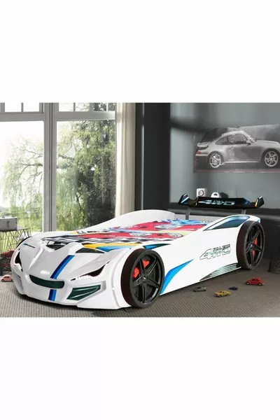 Car Bed, Merso Windshield Car Bed - White