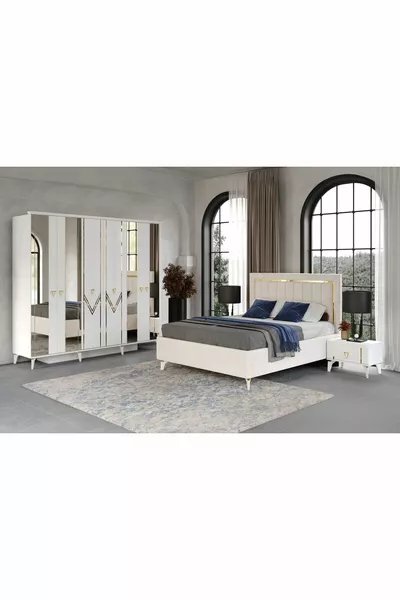 Santa White Bedroom Set