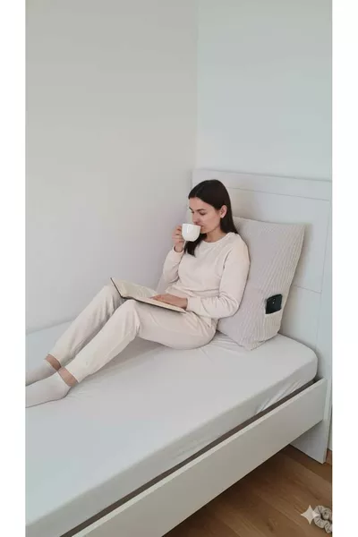 Cuscino Comfort per Appoggiarsi – Copertura a Coste Lavabile